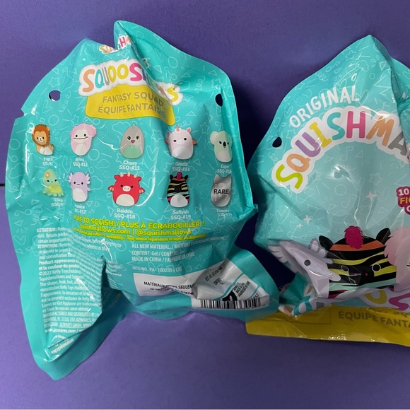 Squishmallows‎ SQUOOSHEMS bundle of two - Fantasy Squad - Unopened - Picture 2 of 3